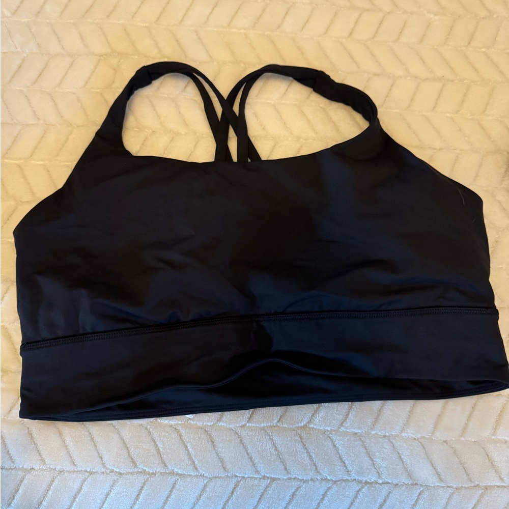 Lululemon black sports bra